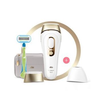 Braun Silk Expert Pro 5 PL5154 400.000 Atımlı 2 Başlıklı Yeni Nesil IPL Lazer Epilasyon + Tasarım Çantası