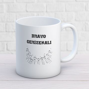 Bravo Gerizekalı İki Tarafı Baskılı Kupa
