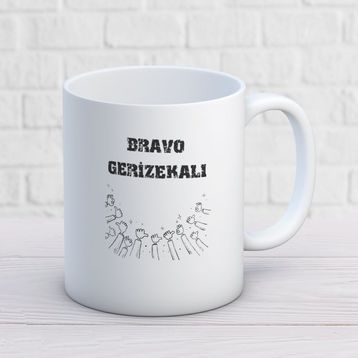 Bravo Gerizekalı İki Tarafı Baskılı Kupa