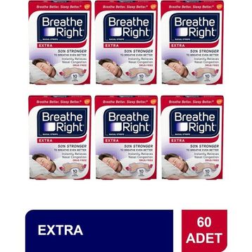 Breathe Right Extra 60 Adet Burun Bandı