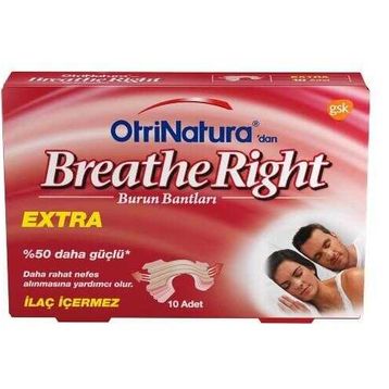 Breathe Rıght Extra Regular 10 Adet Burun Bandı