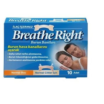 Breathe Right Normal Boy Şeffaf Burun Bandı
