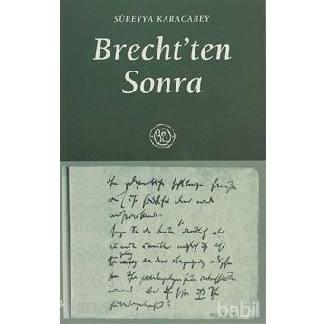BRECHTTEN SONRA - SÜREYYA KARACABEY