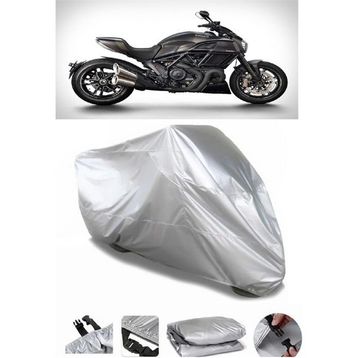 Breen Ducati Diavel Carbon Premium Gri Su Geçirmez Motosiklet Brandası Motor Brandası