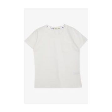 Breeze Basic Ekru 4-8 Yaş Erkek Çocuk Tişört