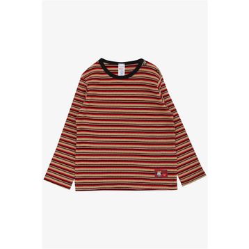 Breeze Bebek Uzun Kollu Patlı Çizgili Karışık Renk 9 Ay-3 Yaş Tişört