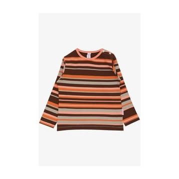 Breeze Bebek Uzun Kollu Patlı Çizgili Karışık Renk 9 Ay-3 Yaş Tişört