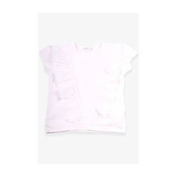 Breeze Ekru 1.5-5 Yaş Güpürlü Kız Çocuk T-shirt