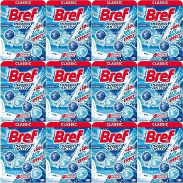 Bref Power Aktiv Okyanus Kokulu 1'li Klozet Bloğu (2 adet)