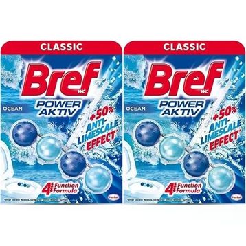 Bref Power Aktiv Okyanus Kokulu 1'li Klozet Bloğu (2 adet)