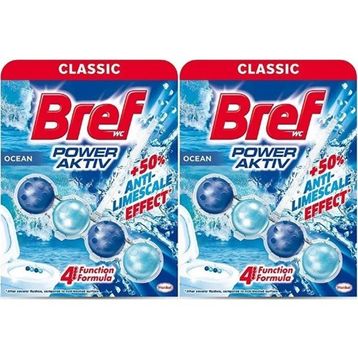 Bref Power Aktiv Okyanus Kokulu 1'li Klozet Bloğu (2 adet)
