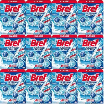 Bref Power Aktiv Okyanus Kokulu 1'li Klozet Bloğu (2 adet)
