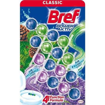 Bref Power Çam Lavanta Kokulu 4'lü Klozet Bloğu