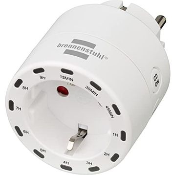 Brennenstuhl 12 Programlı Led Işıklı Priz