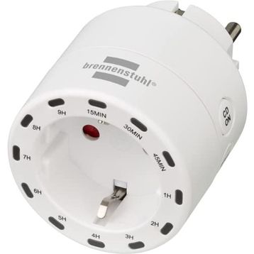 Brennenstuhl 12 Programlı Led Işıklı Priz