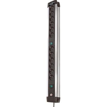 Brennenstuhl 1391000012 Siyah-Gümüş 3 m 12'li Priz