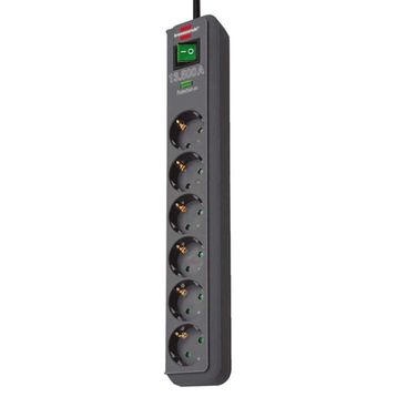 Brennenstuhl Eco Line 13.500 MAh Anahtarlı 6'lı 1.5 m Akım Korumalı Priz