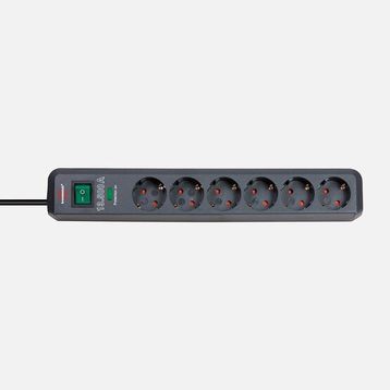 Brennenstuhl Eco Line 13.500 MAh Anahtarlı 6'lı 1.5 m Akım Korumalı Priz