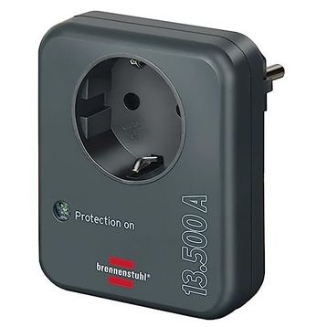 Brennenstuhl Eco Line Serisi 13.500A Akım Koruyucu Tek Soketli Priz