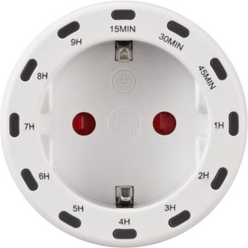 Brennenstuhl Iç Mekan Kullanımı için 12 Proglamlı Led Işıklı Zaman Ayarlı Priz