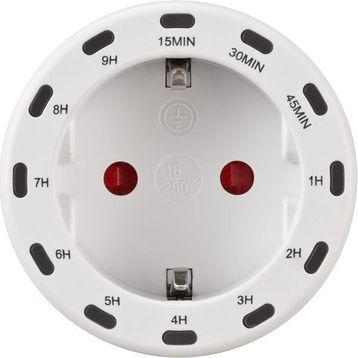 Brennenstuhl Iç Mekan Kullanımı için 12 Proglamlı Led Işıklı Zaman Ayarlı Priz