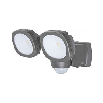 Brennenstuhl Lufos Serisi Ip44 Lisanslı 240 Lümen Hareket Sensörlü 8 Led Kablosuz 2x Dış Mekan Projektör