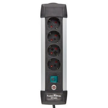 Brennenstuhl Premium Alu-line Serisi 4 Soketli 1.8 m Uzatma Priz