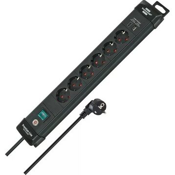 Brennenstuhl Premium Line Serisi 6 Soketli 3 mt 60.000 Mah Akım Korumalı Uzatma Kablosu Priz