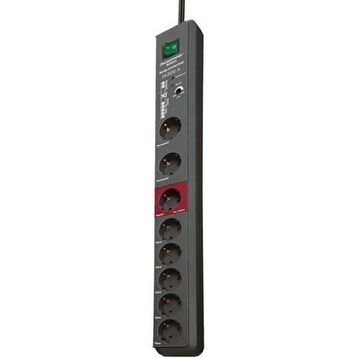 Brennenstuhl Secure Tec Serisi Master Slave Özellikli 8 Soketli 3 m 19.500 mAh Akım Korumalı Priz