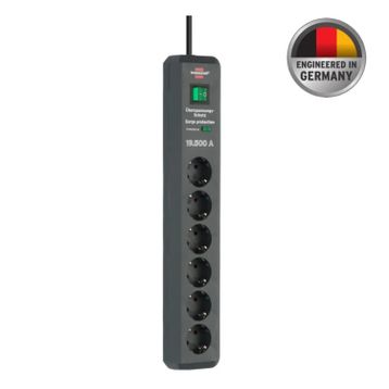Brennenstuhl Secure-Tec Siyah Priz