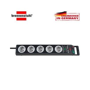 Brennenstuhl Super-Solid 13.500 mAh 5'li Akım Korumalı Priz