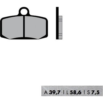 Brenta FT 4161 Sinter Metal Fren Balatası