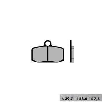 Brenta FT 4161 Sinter Metal Fren Balatası