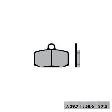 Brenta FT 4161 Sinter Metal Fren Balatası