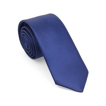 Brianze MKAS-7 Saks Mavi Oxford Model Mendilli Slim Kravat