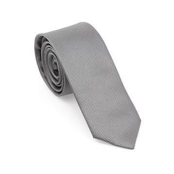 Brianze MKAS-9 Gri Oxford Model Mendilli Slim Kravat