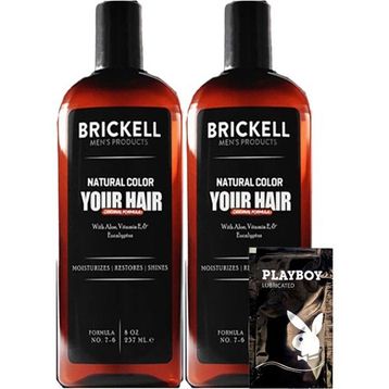 Brickell 2x237 ml Antiwhite Erkeklere Özel Beyazlamış Saç Sakal Şampuanı