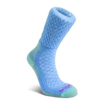 Bridgedale BRD619 438 Powder Blue Merino Fusion Trail Wmns Kadın Çorabı