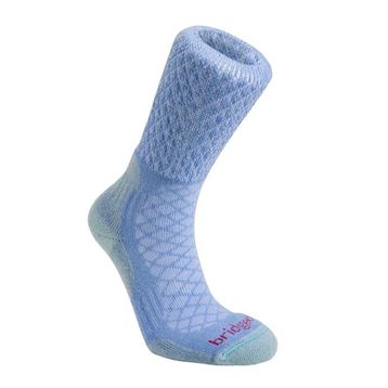 Bridgedale MerinoFusion Trail Powder Blue Kadın Trekking Çorap