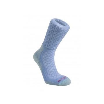 Bridgedale MerinoFusion Trail Powder Blue Kadın Trekking Çorap