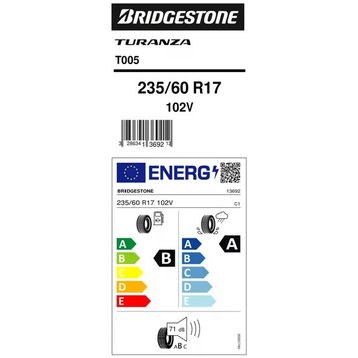 Bridgestone 235/60 R17 102V Turanza T005 SUV Yaz Lastiği 2021