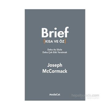 Brief Kısa ve Öz - joseph mccormack İclal Büyükdevrim Özçelik