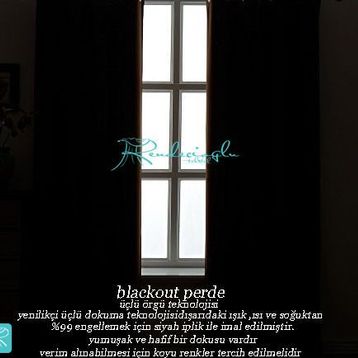 Brillant Blackout Karartma 200x270 cm Fon Perde