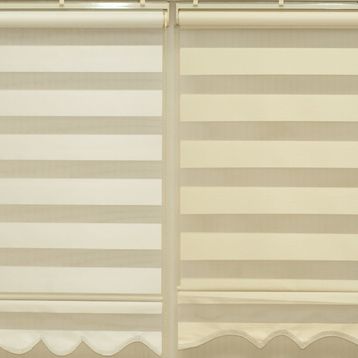 Brillant Düz Beyaz 130x200 cm Zebra Perde