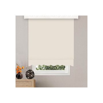Brillant Etek Dilimli Krem 130x260 cm Stor Perde