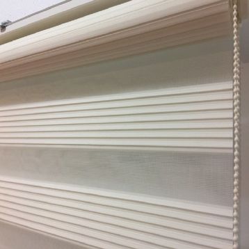 Brillant Zebra Krem Bamboo 150x200 cm Stor Perde