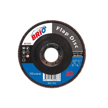 Brio 115xp40 Ao 10'lu Flap Disk