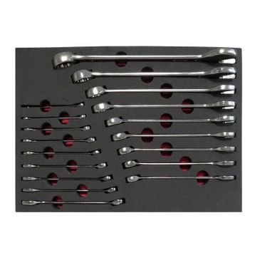 Brio 18 Parça Anahtar Kombine Set