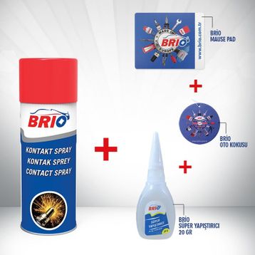 Brio 200 ml Kontak Yağlı Sprey