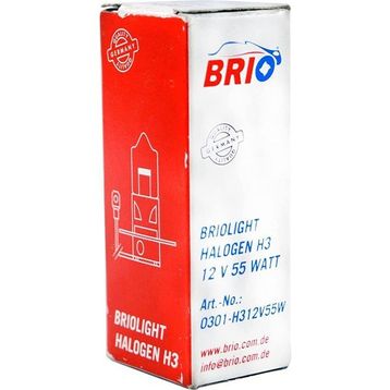 Brio 64151 2'li H3 12 volt 55 watt Halojen Ampul